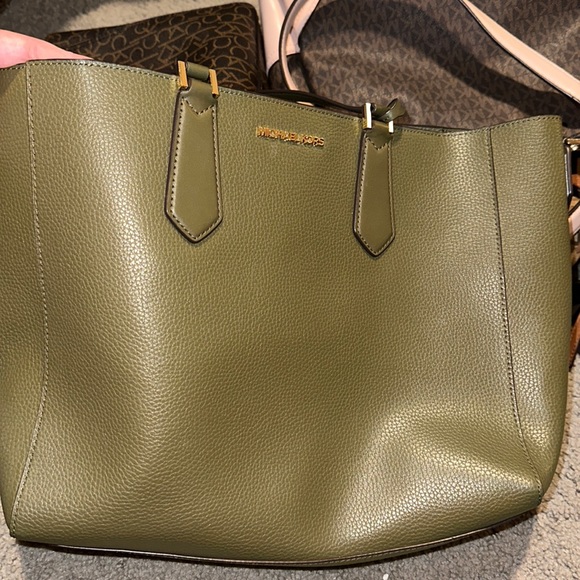 Michael Kors Bags Green Michael Kors Purse Poshmark
